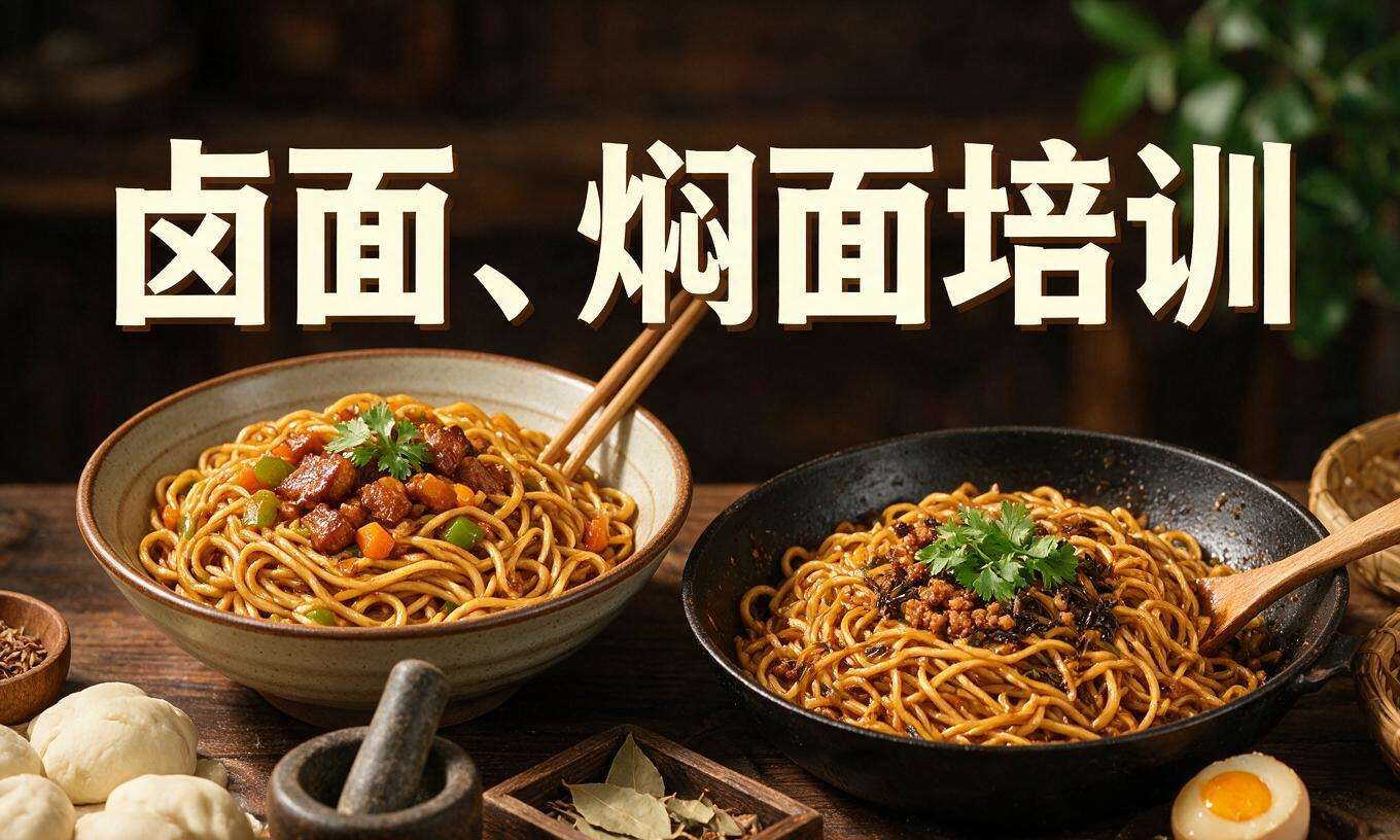 ⻧⾯、焖⾯培训
